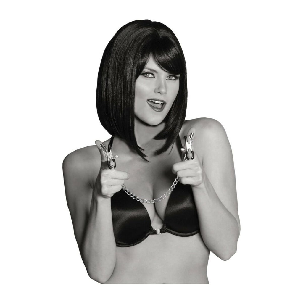 Chained Nipple Clamps Sex & Mischief