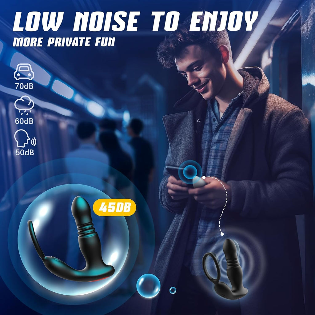 BoldSway Ergonomic Remote Control Prostate Massager
