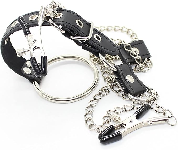 SensationBalance BDSM Nipple Clamps Penis Cage