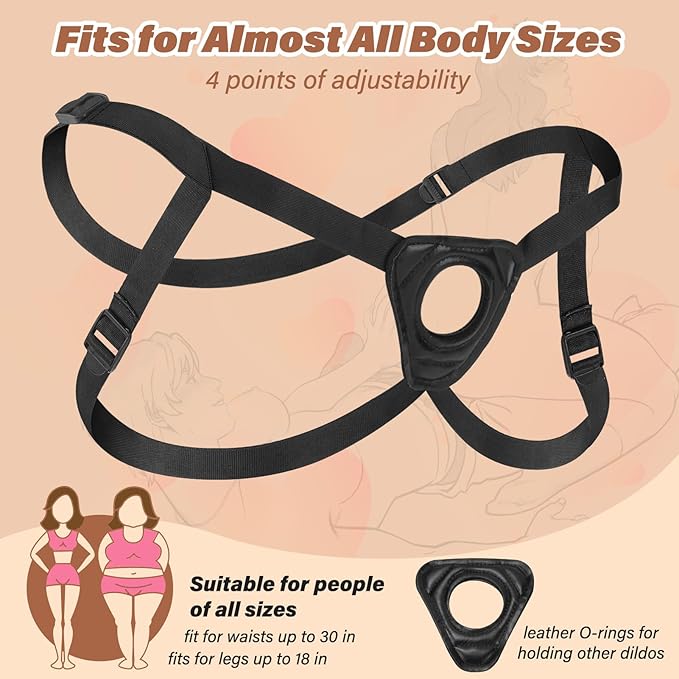 Versatile Strap-On Dildo for Intimate Play