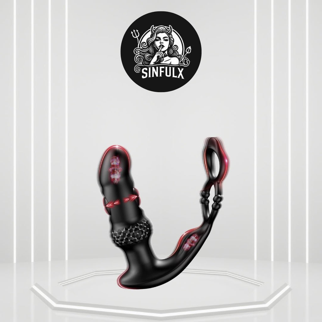 WraithSpike Vibrating Prostate Massager Penis Ring