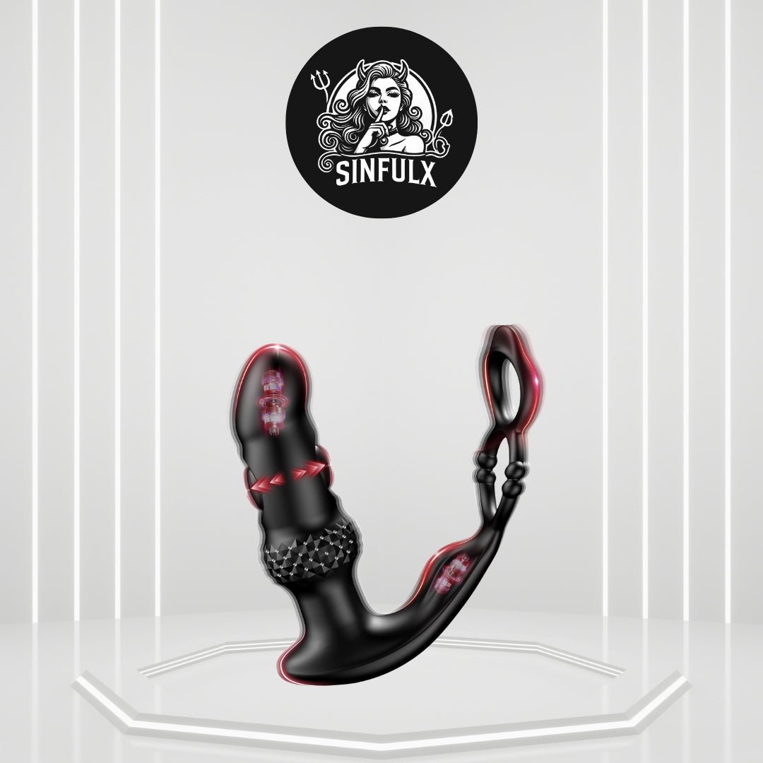 WraithSpike Vibrating Prostate Massager Penis Ring