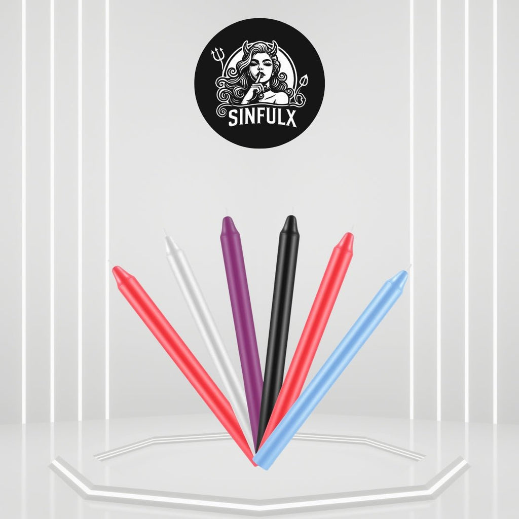 BDSM Low Temperature Wax Play Candle Set