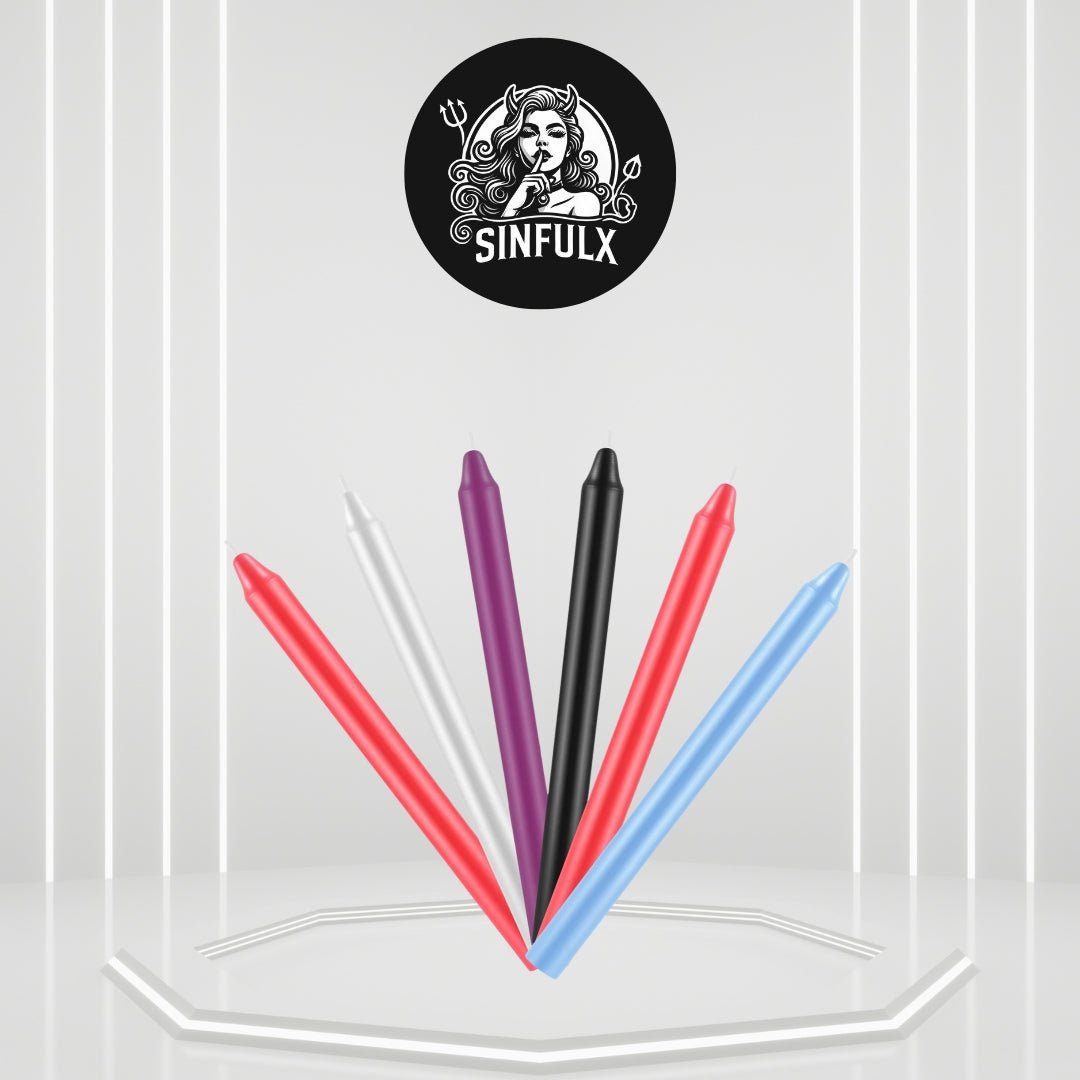 BDSM Low Temperature Wax Play Candle Set