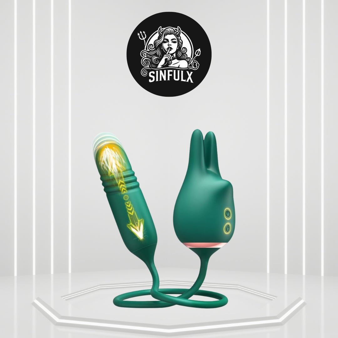LustRabbit Thrusting Dildo Clitoral Vibrator