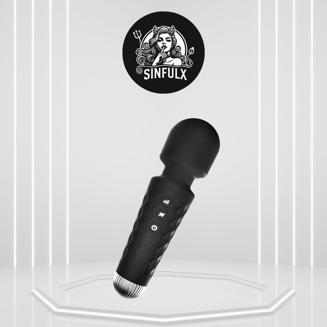 SurgeWand Powerful Wand Vibrator for Women – Flexible Head