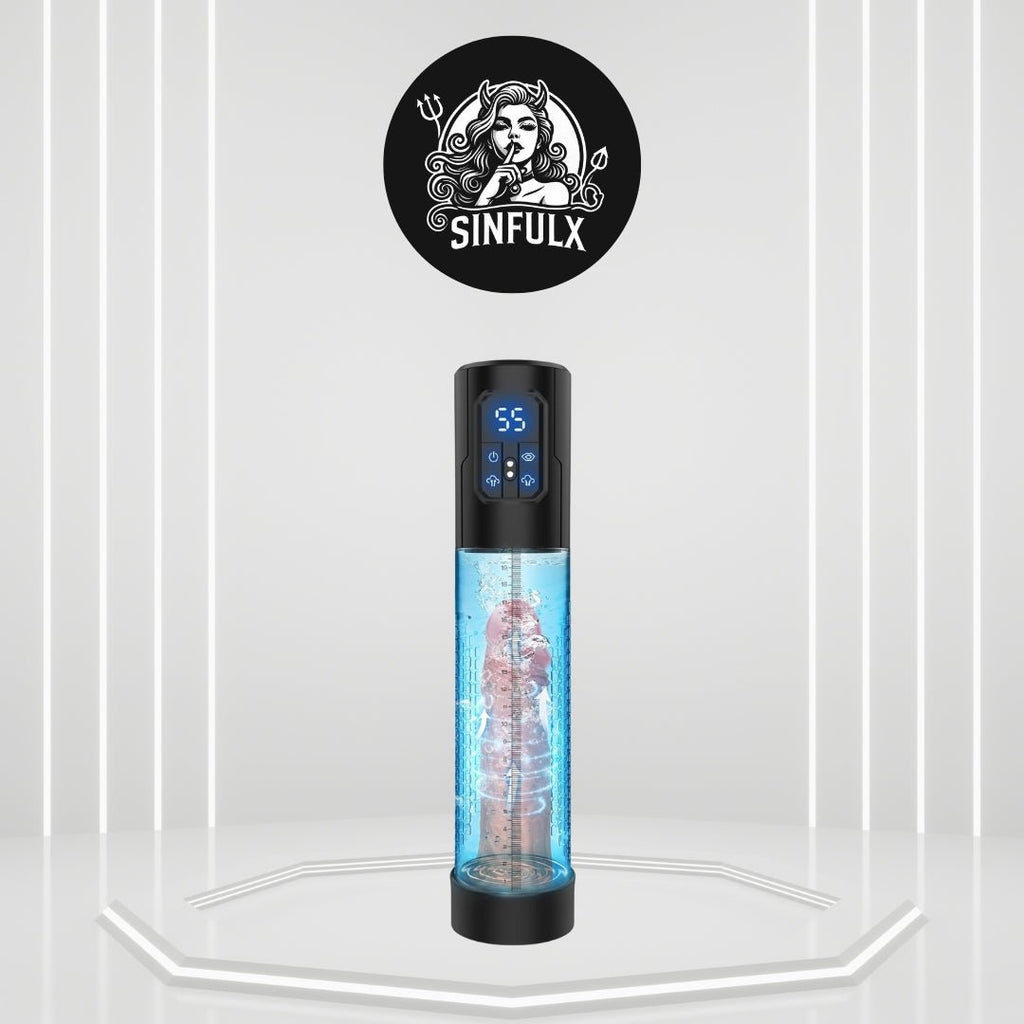 MaxExtender 2-in-1 Penis Pump & Male Masturbator – 4 Training Modes, Auto-Suction