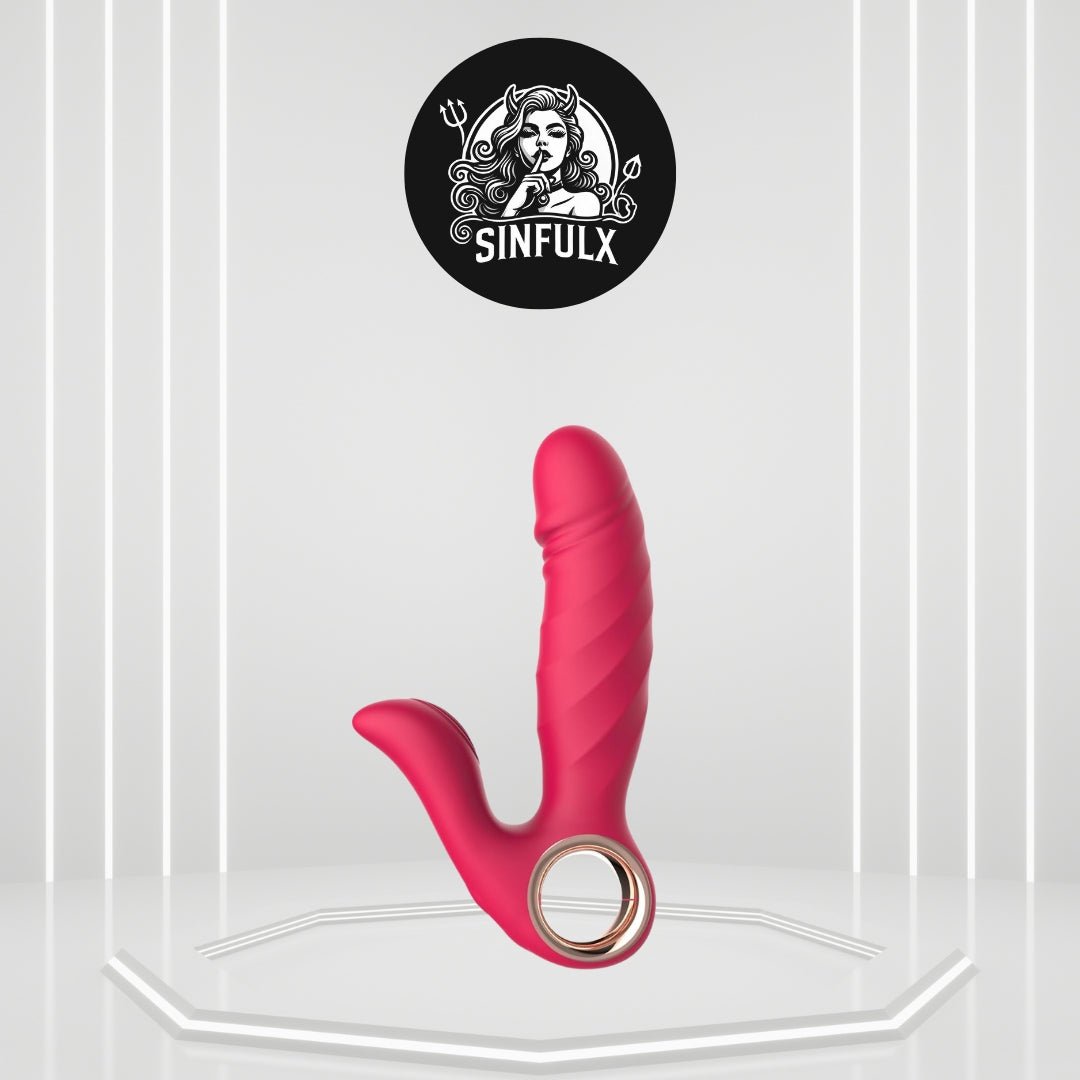 DualMotion 2-in-1 Thrusting & Vibrating G-Spot Clitoral Vibrator | Waterproof & Quiet