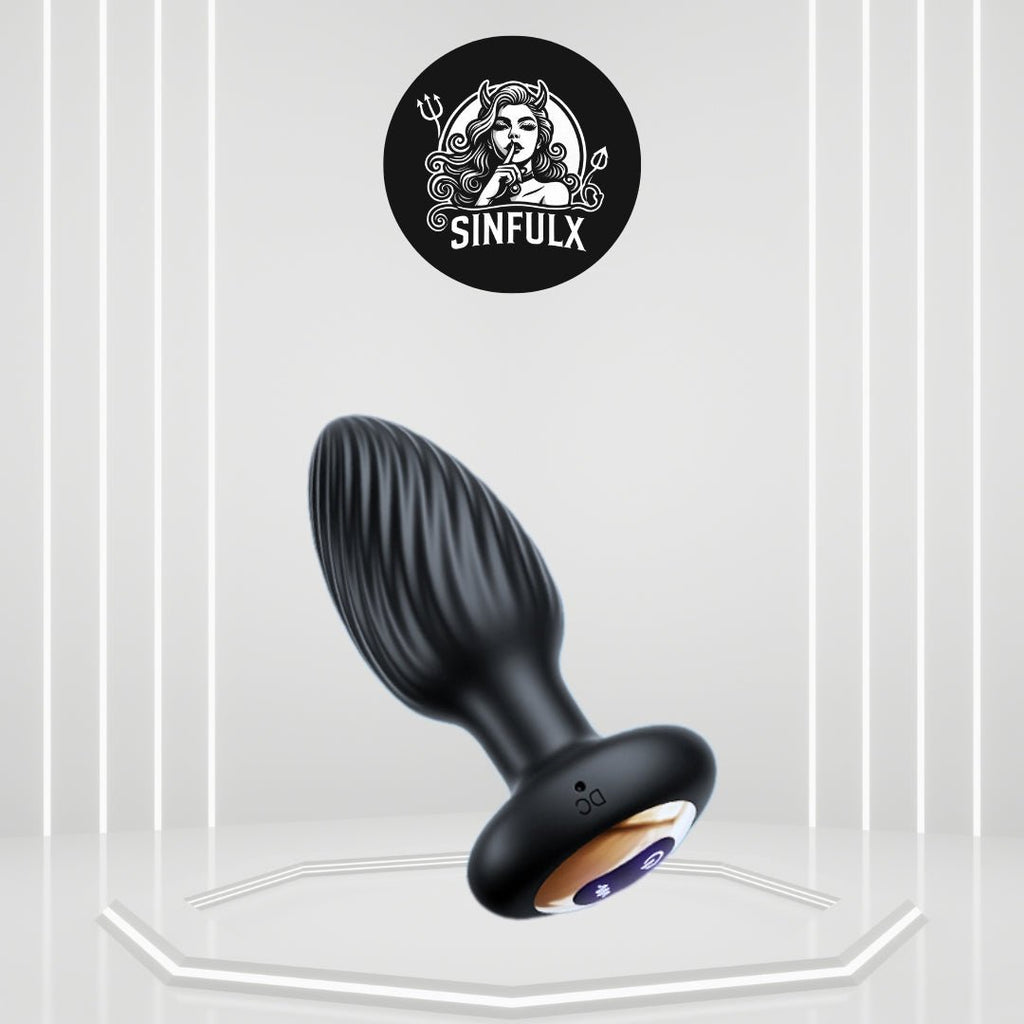 TemptTease 360° Rotation Swirl Anal Plug