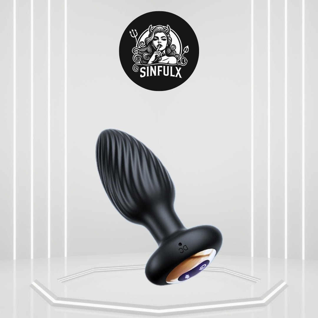 TemptTease 360° Rotation Swirl Anal Plug