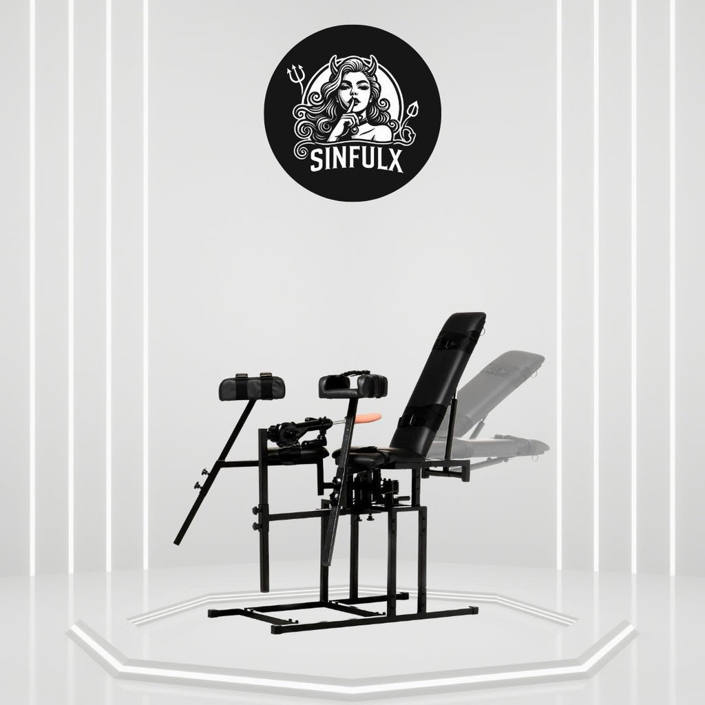 EchoFrame BDSM Leg Spreader Obedience Sex Machine