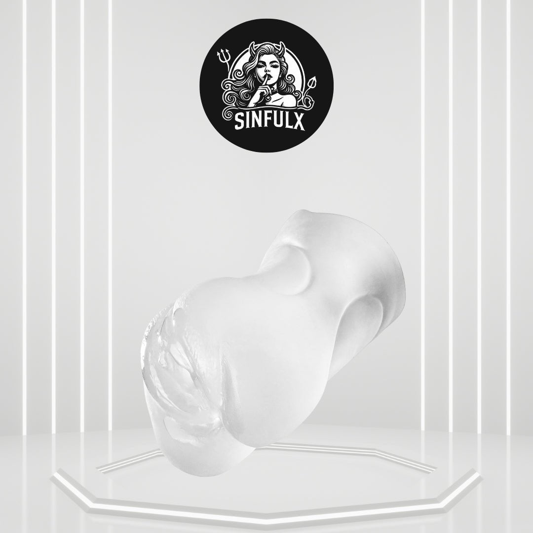 TrinityTouch Realistic Transparent Pleasure Doll Masturbator