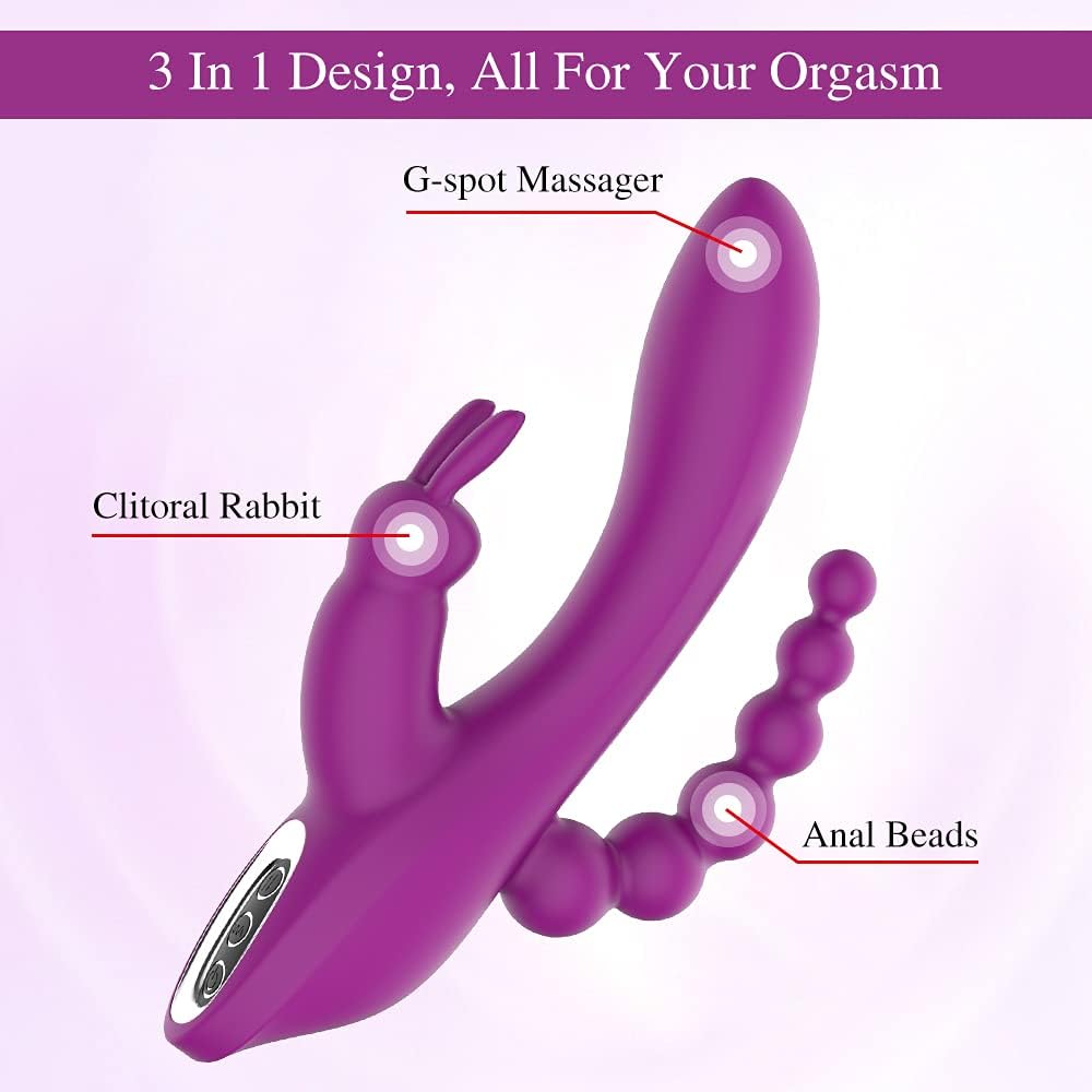 XenoPulse 3-in-1 G-Spot Rabbit Vibrator