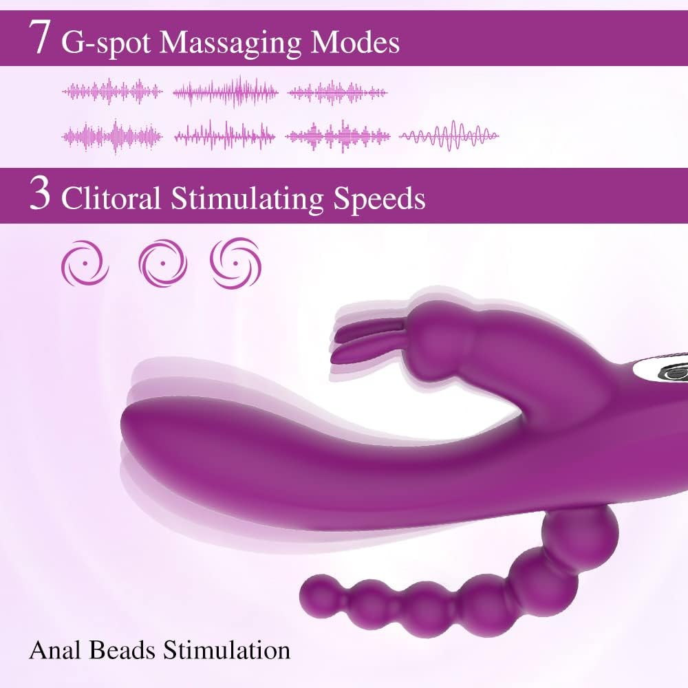 XenoPulse 3-in-1 G-Spot Rabbit Vibrator