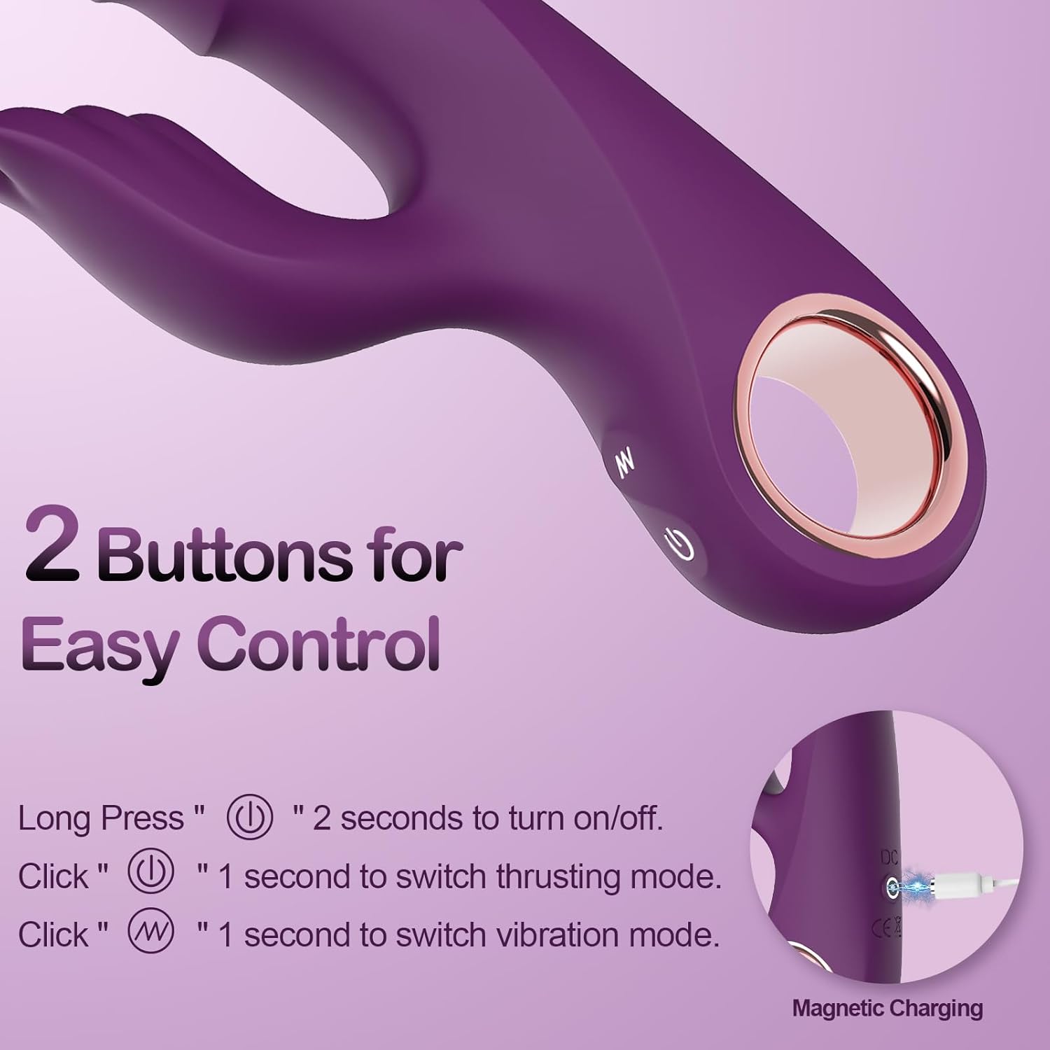 PureCrave G-Spot Thrusting Vibrator