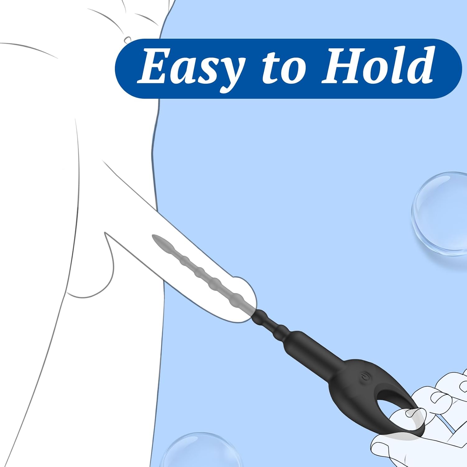 TitanCrave Vibrating Penis Plug