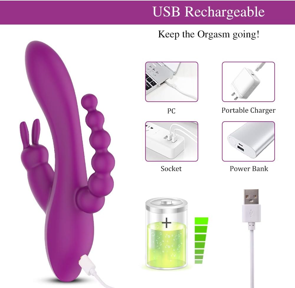 XenoPulse 3-in-1 G-Spot Rabbit Vibrator