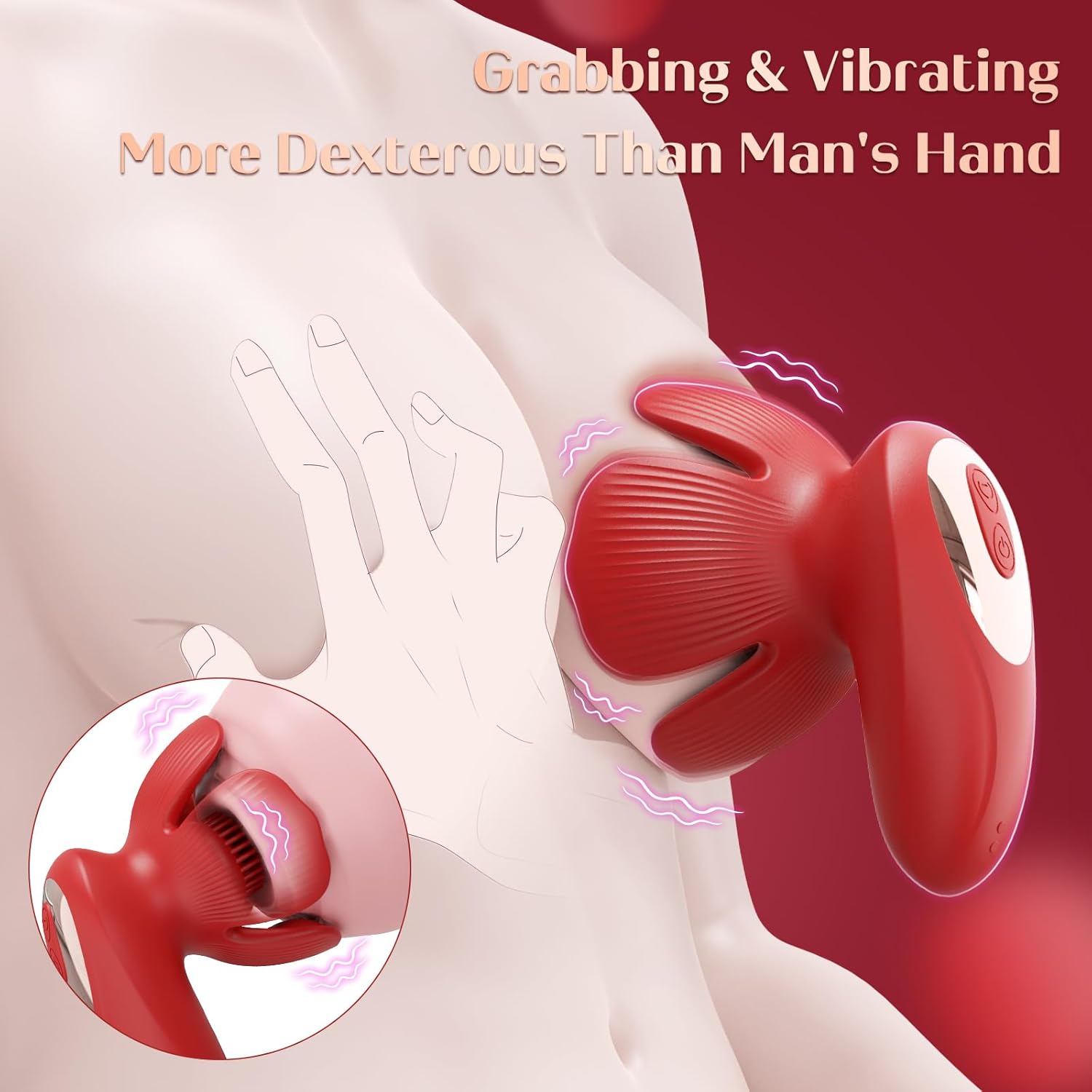 LustVine Nipple Stimulation Vibrator