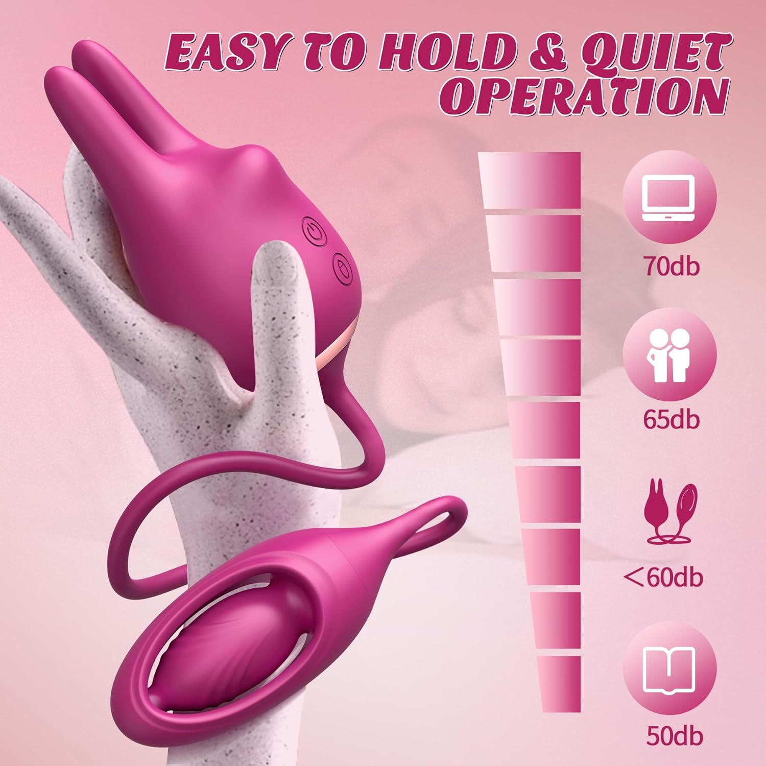 PleasureRabbit Inserted Vibrations Clitoral Stimulator