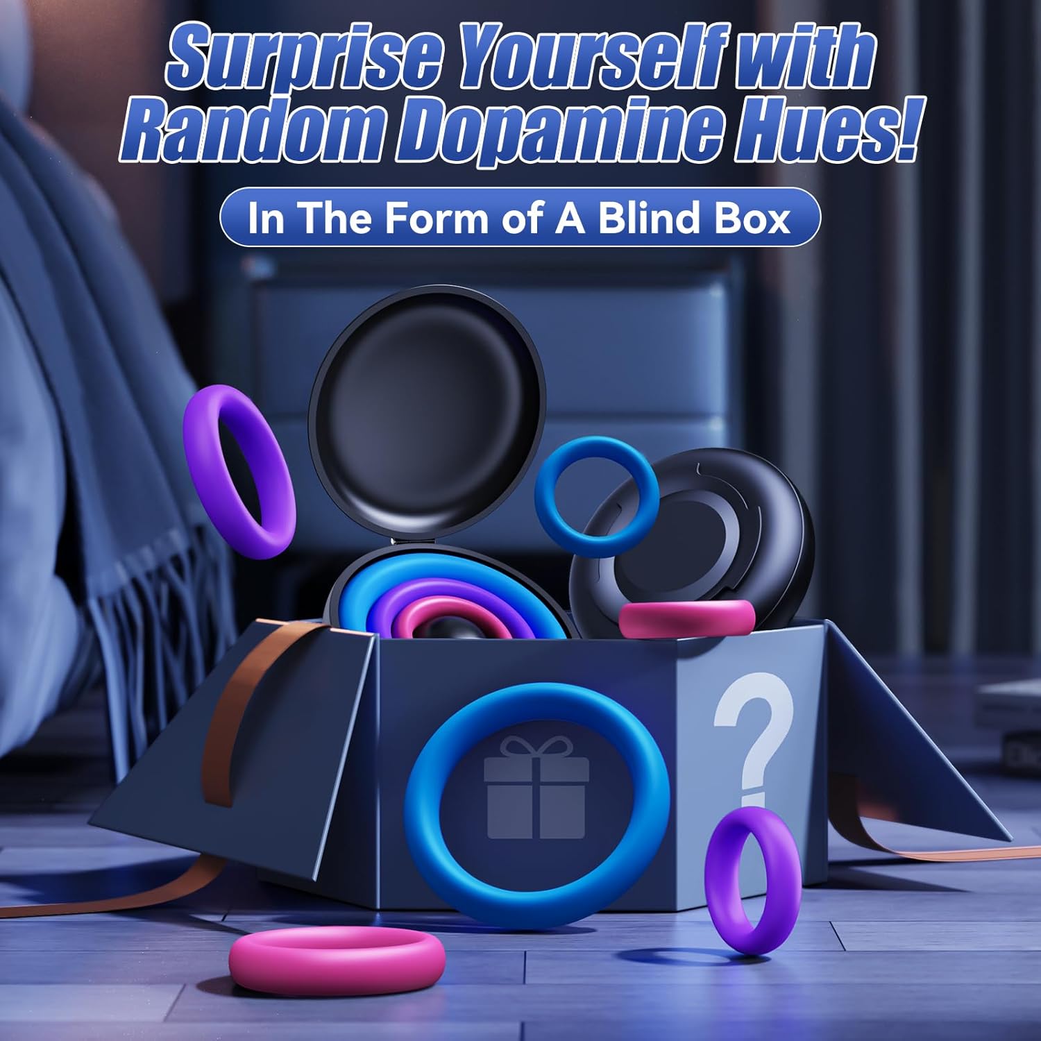 HaloGrace Silicone Penis Ring Set