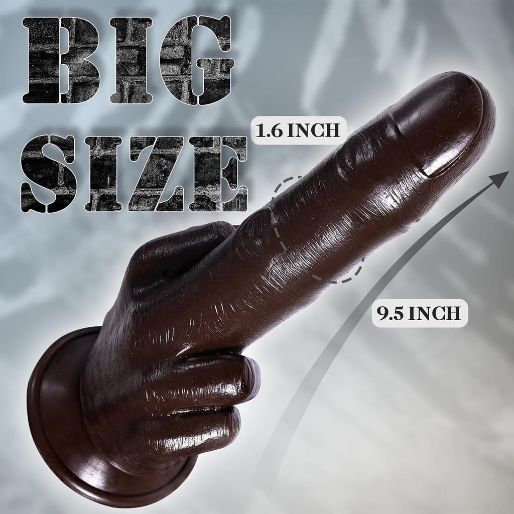CraveTorque 9.2" Middle Finger Dildo
