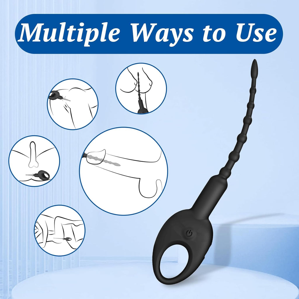 TitanCrave Vibrating Penis Plug