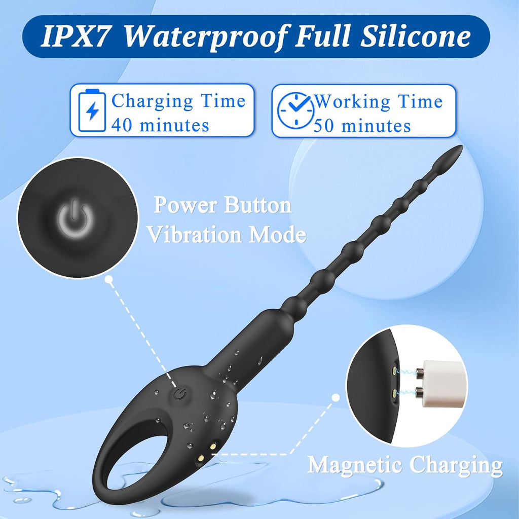 TitanCrave Vibrating Penis Plug