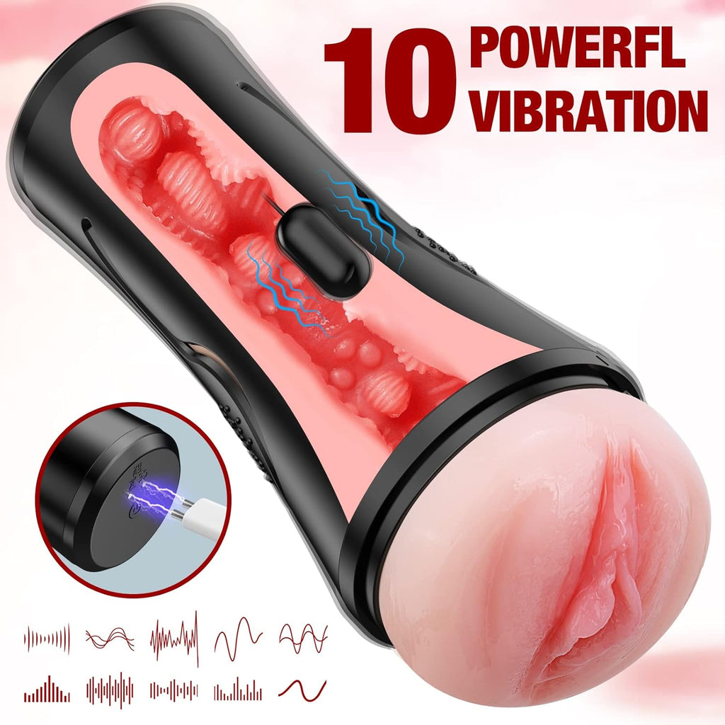 PlushArc Squeezable Pocket Pussy Masturbator