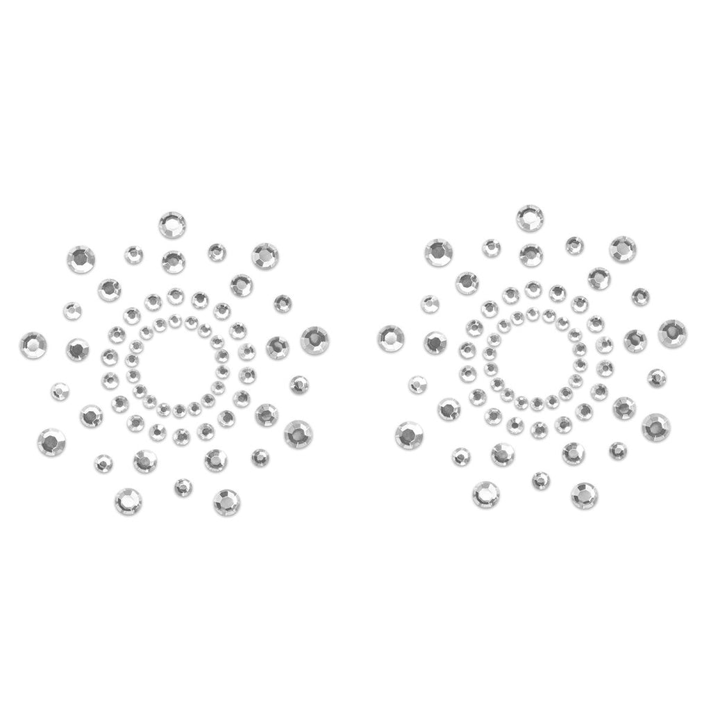 Bijoux Indiscrets Mimi Jewel Pasties - Silver