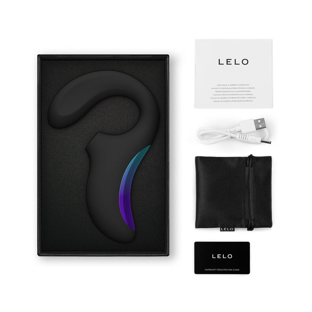 LELO Enigma Wave Suction Dual Stimulator Black