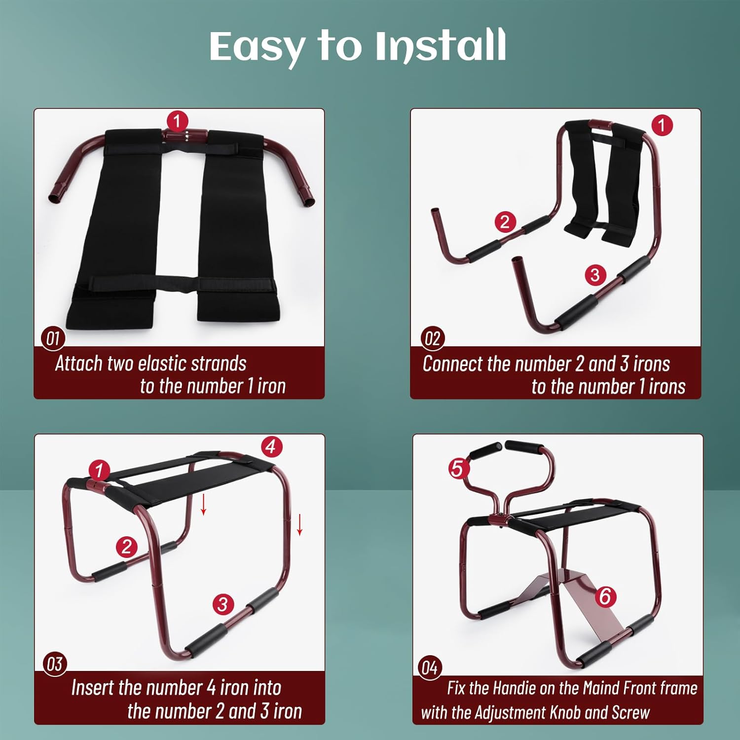 Versatile Multi-Position BDSM Bondage Sex Chair