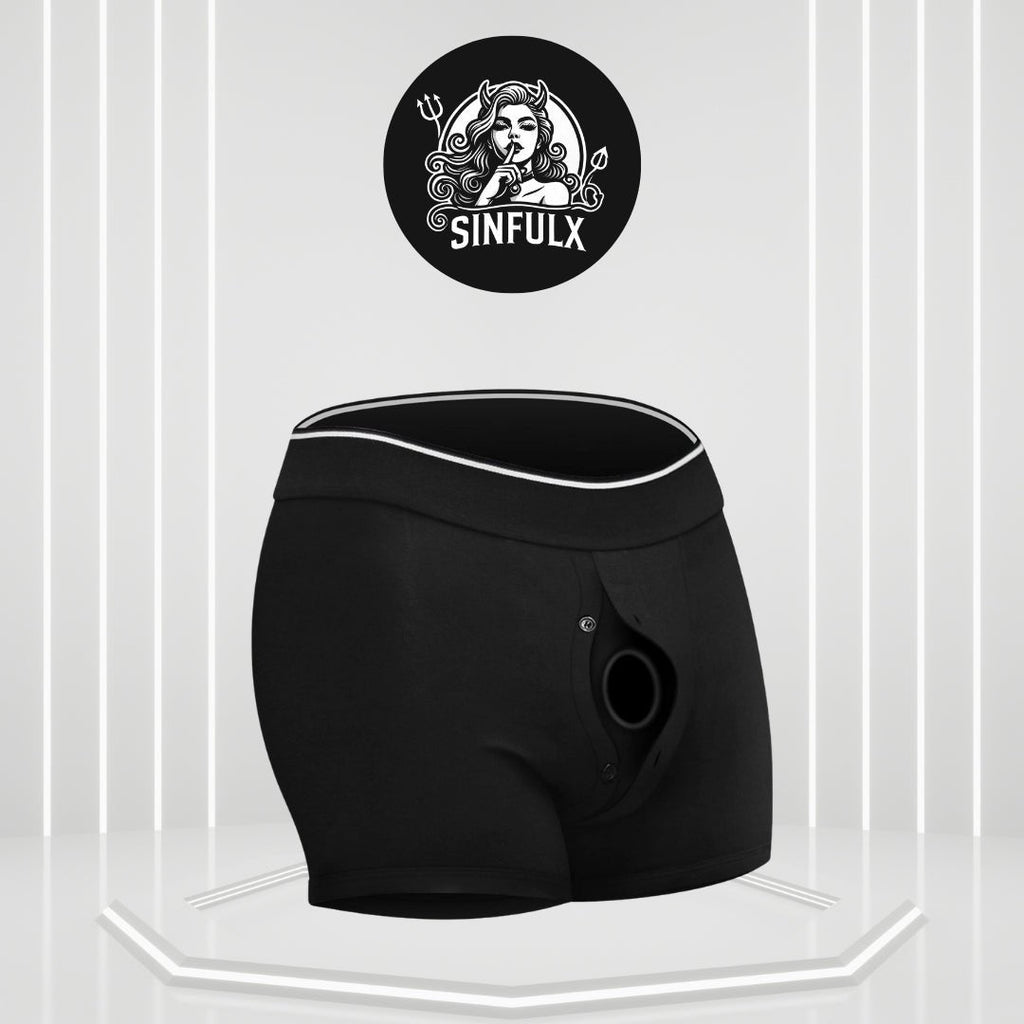 Comfort Fit Strap-On Harness Shorts