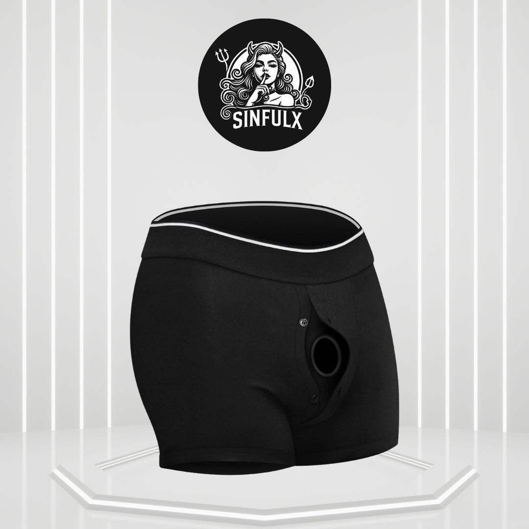 Comfort Fit Strap-On Harness Shorts