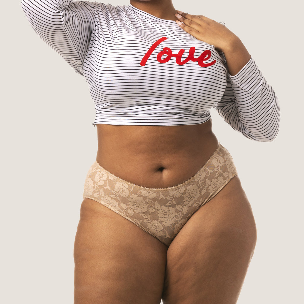 Flirt Bikini Panty by Bandelettes® | Beige