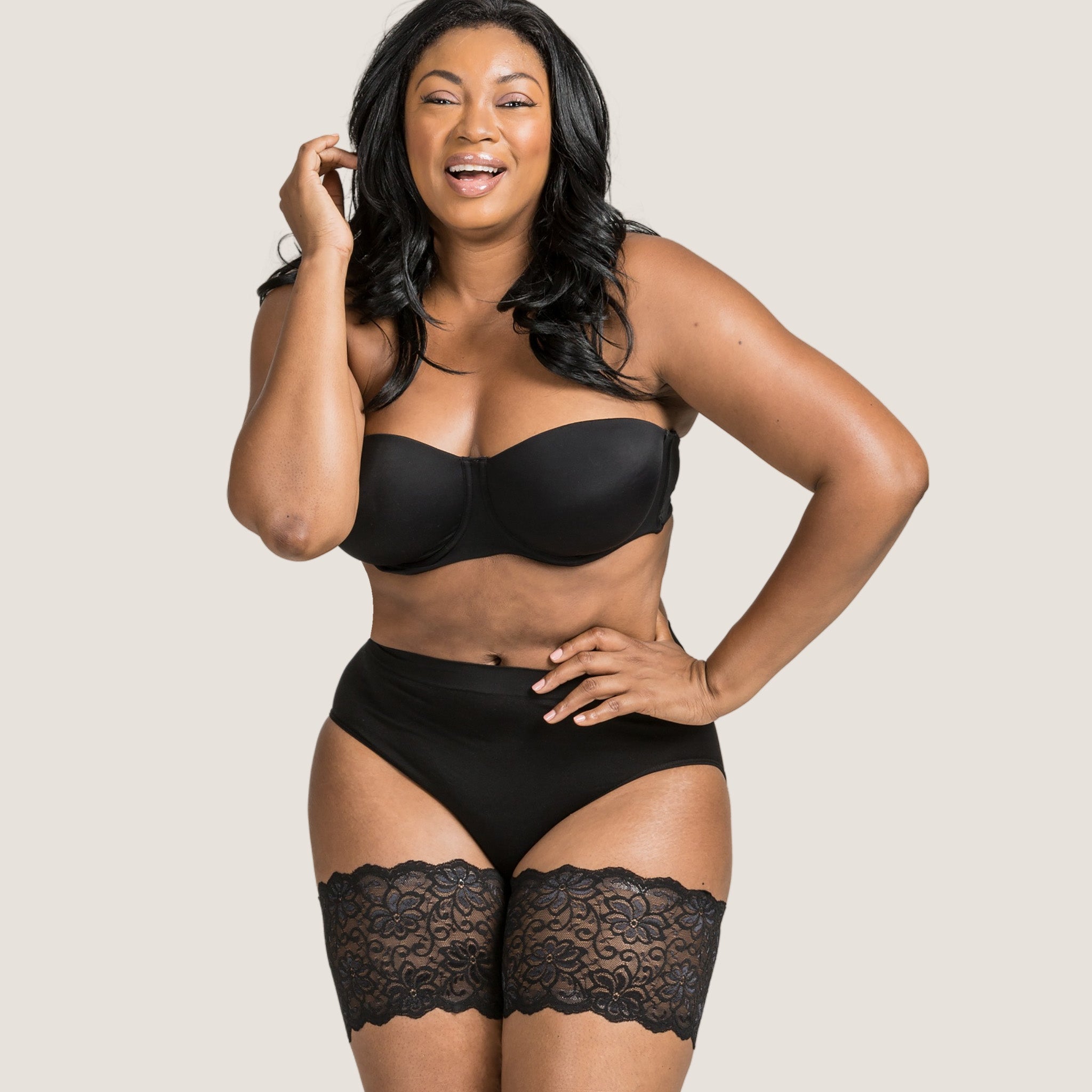 Dolce Thigh Bands by Bandelettes® | Black