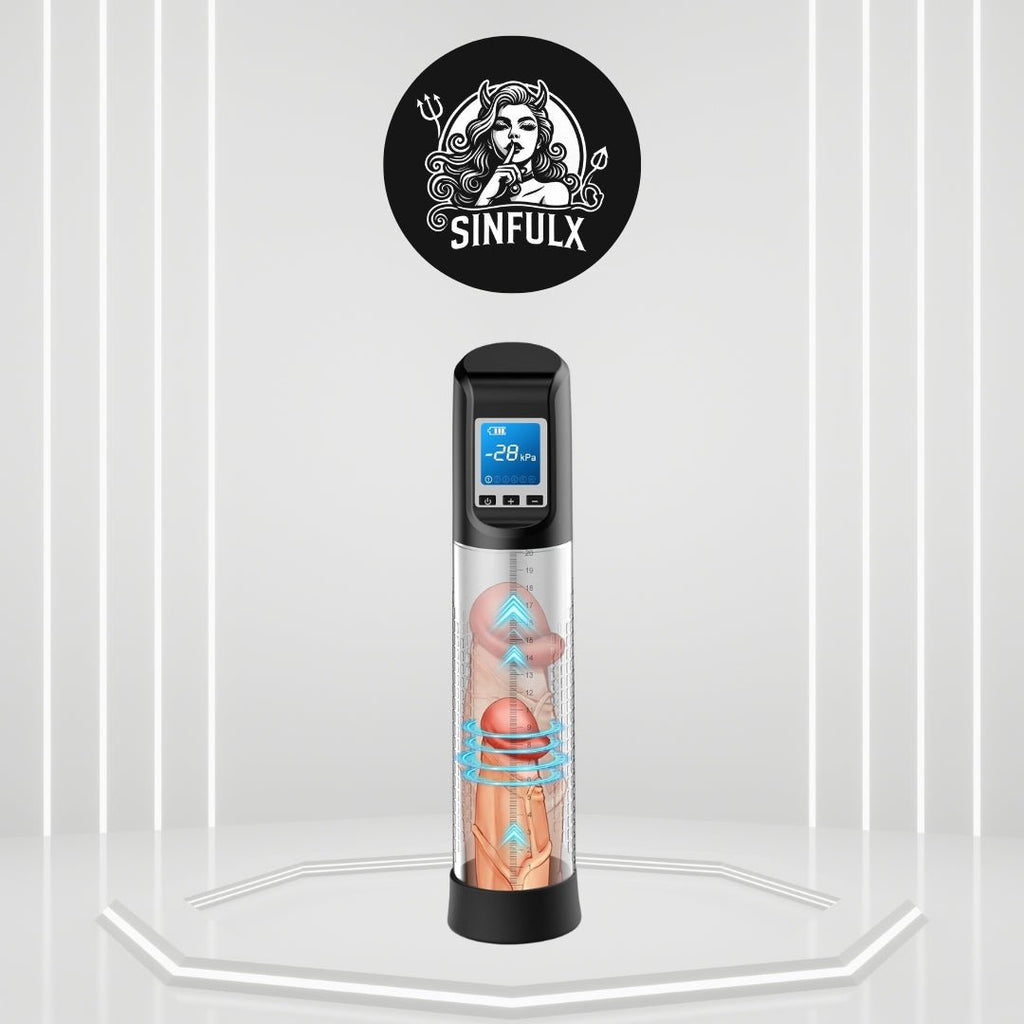 BlissSleeve Electric Vacuum Vibrating Penis Pump