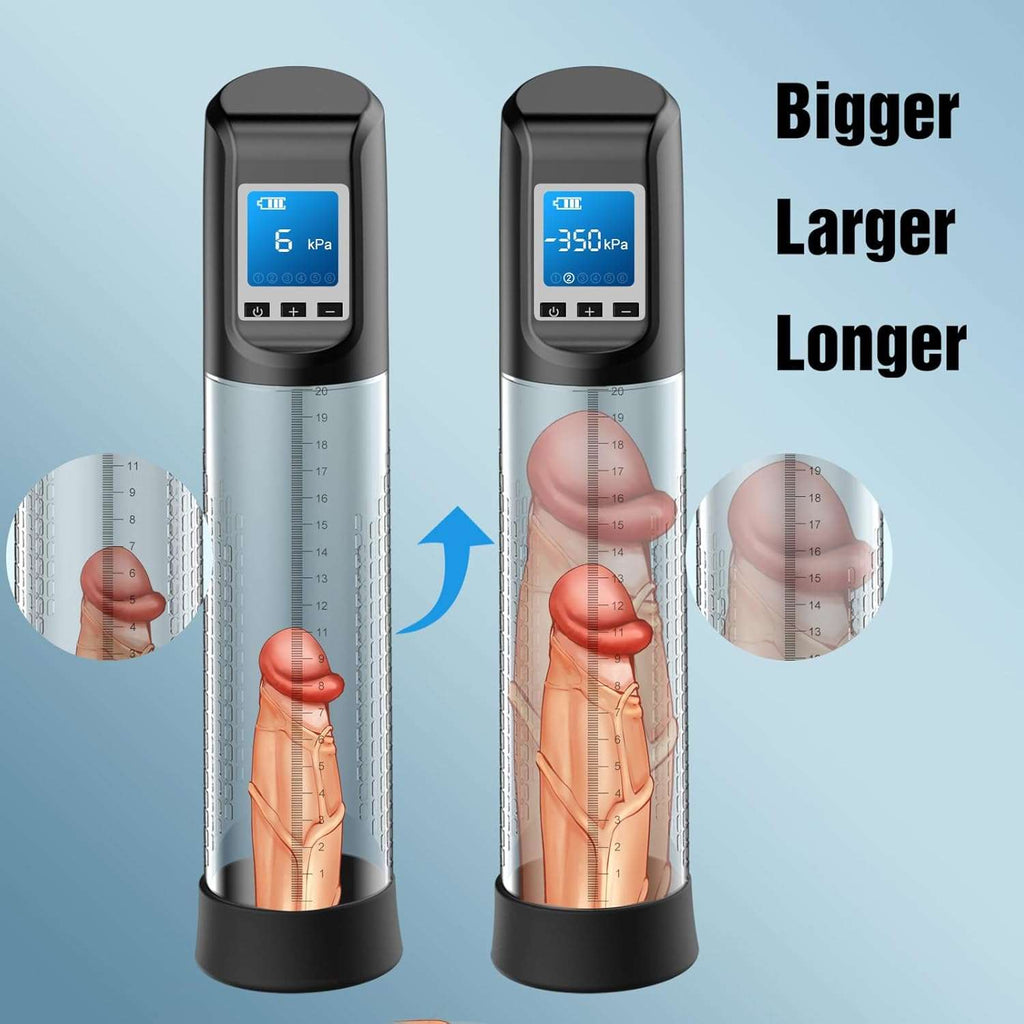 BlissSleeve Electric Vacuum Vibrating Penis Pump