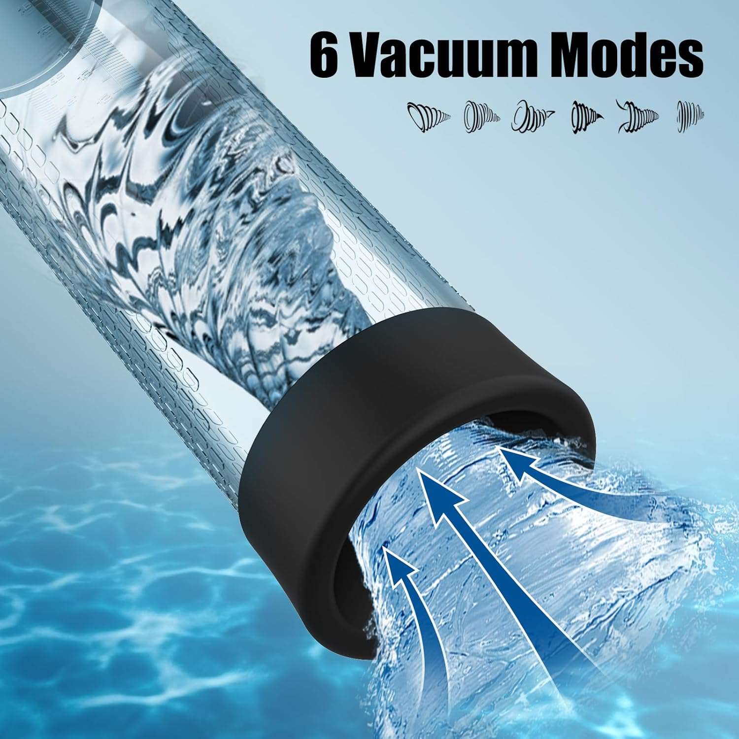 BlissSleeve Electric Vacuum Vibrating Penis Pump