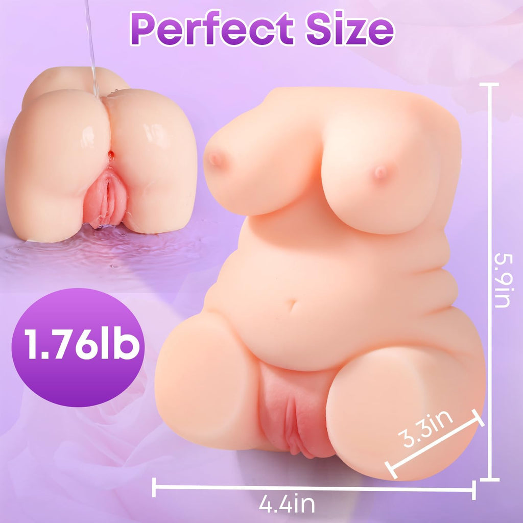 Lightweight BBW Male Masturbator Sex Doll