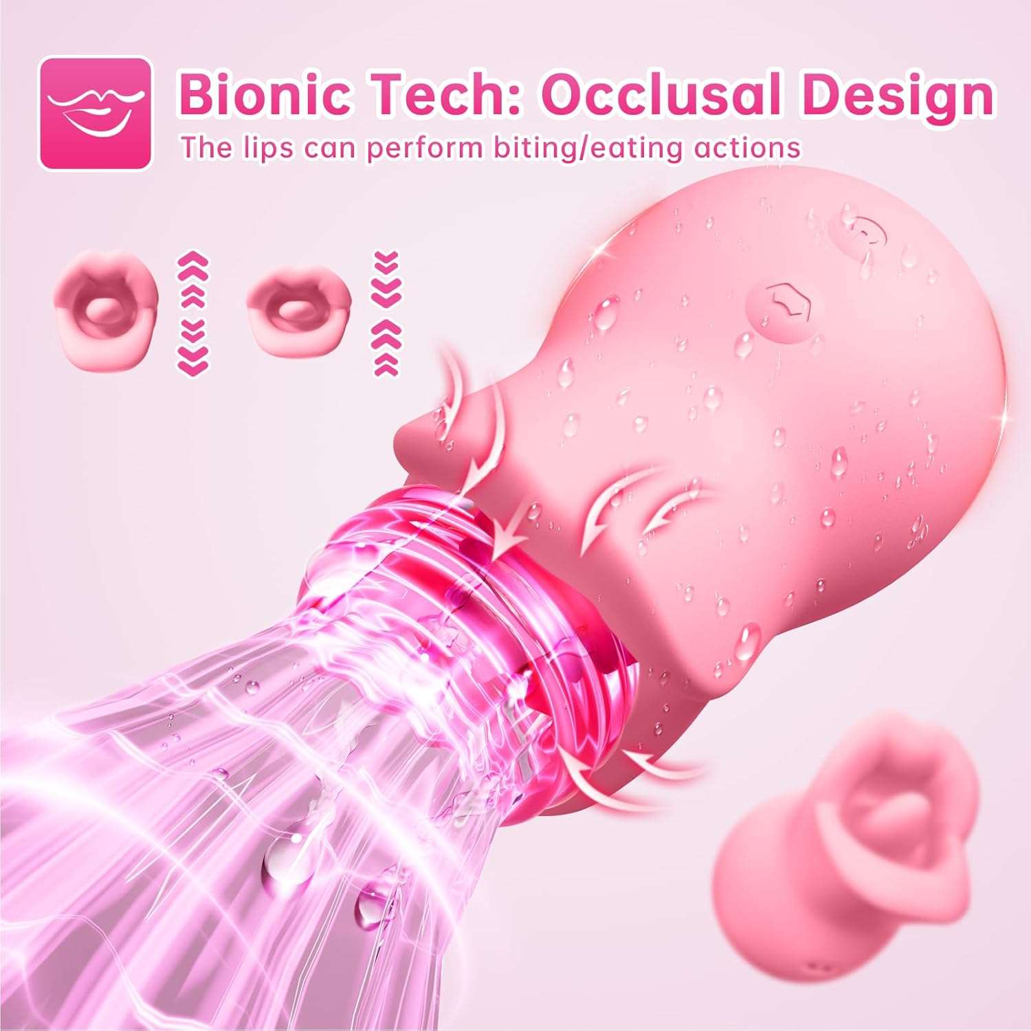 ErgoPulse Rotating Tongue Clitoral Stimulator