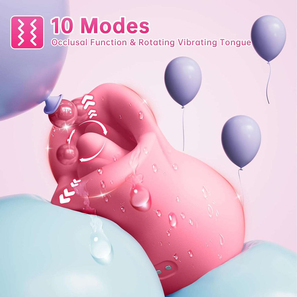 ErgoPulse Rotating Tongue Clitoral Stimulator