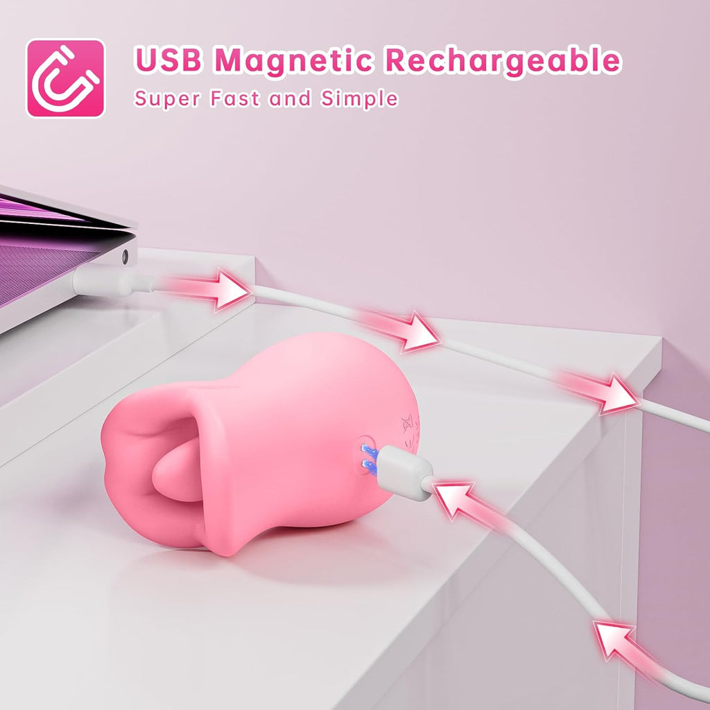 ErgoPulse Rotating Tongue Clitoral Stimulator