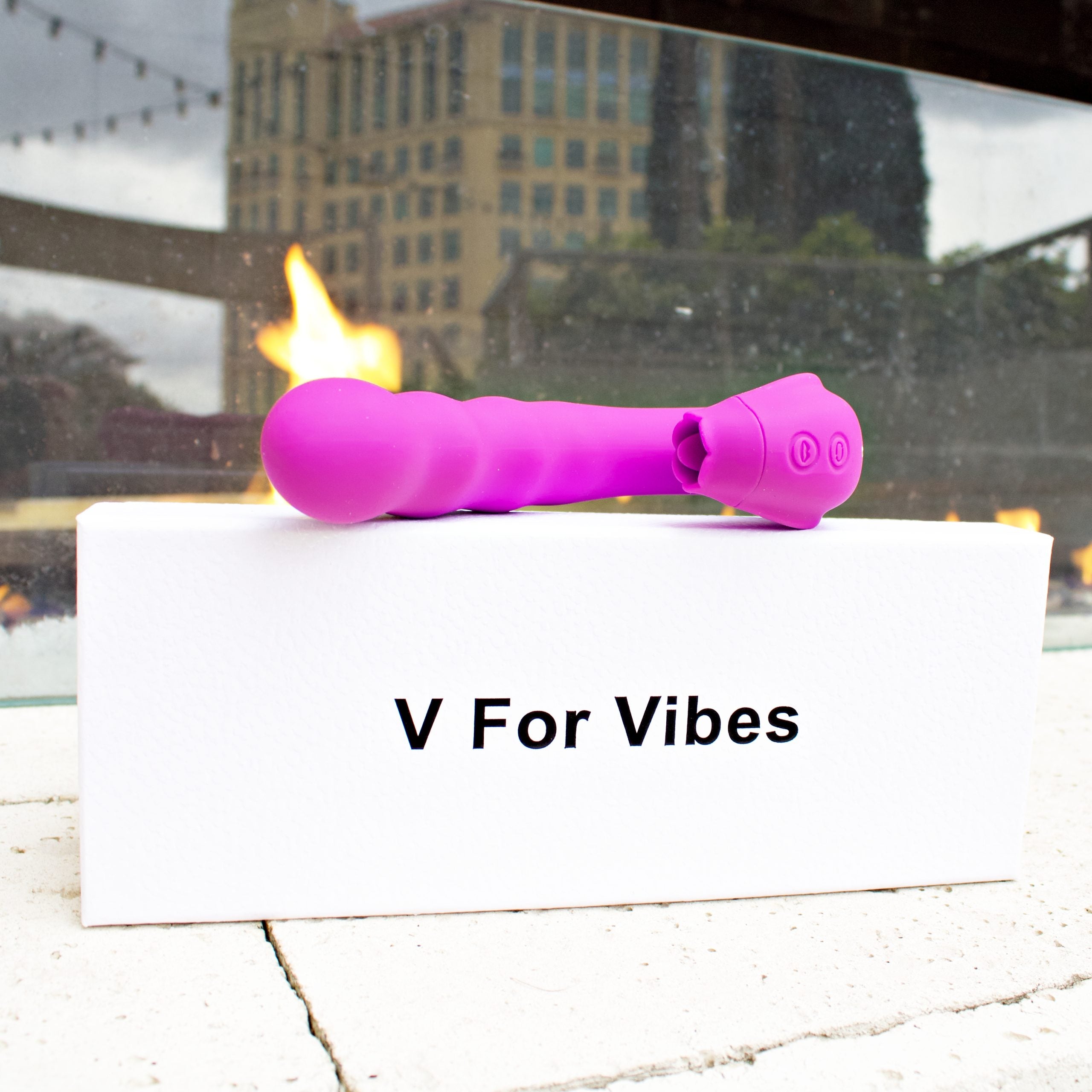 Licking Vibrator, Rotating Head G-Spot Vibrator, Clit Licker | VV