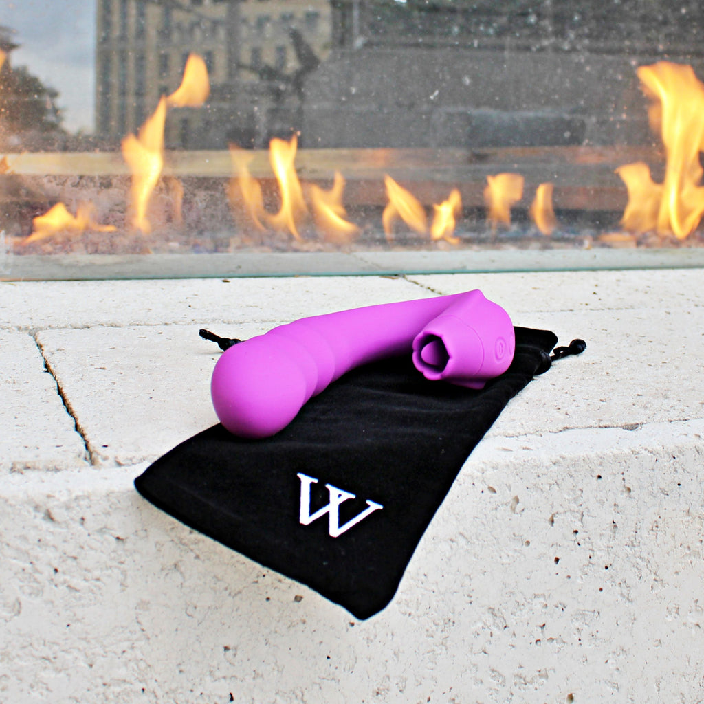 Licking Vibrator, Rotating Head G-Spot Vibrator, Clit Licker | VV