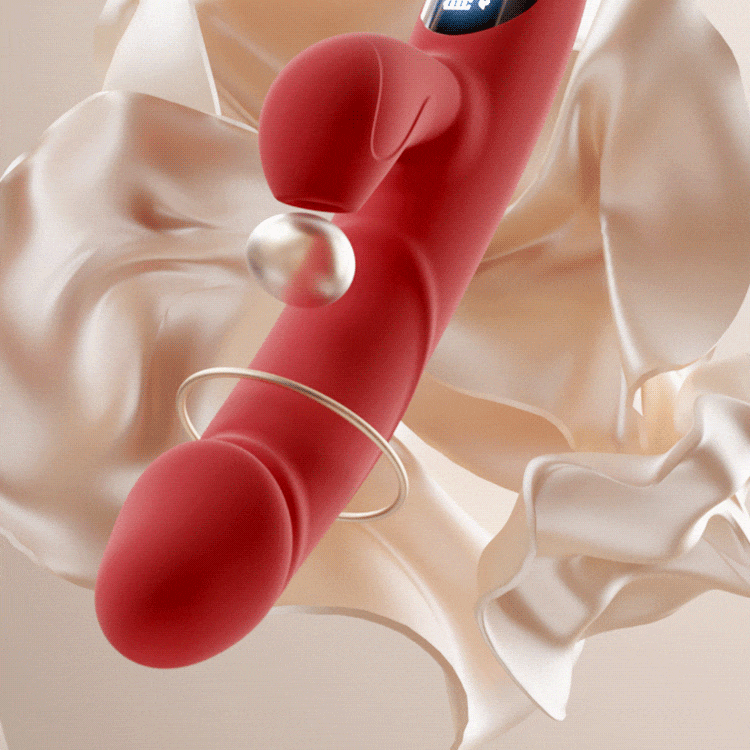 GALAKU Sucking & Thrusting Rabbit Vibrator App Controlled-2