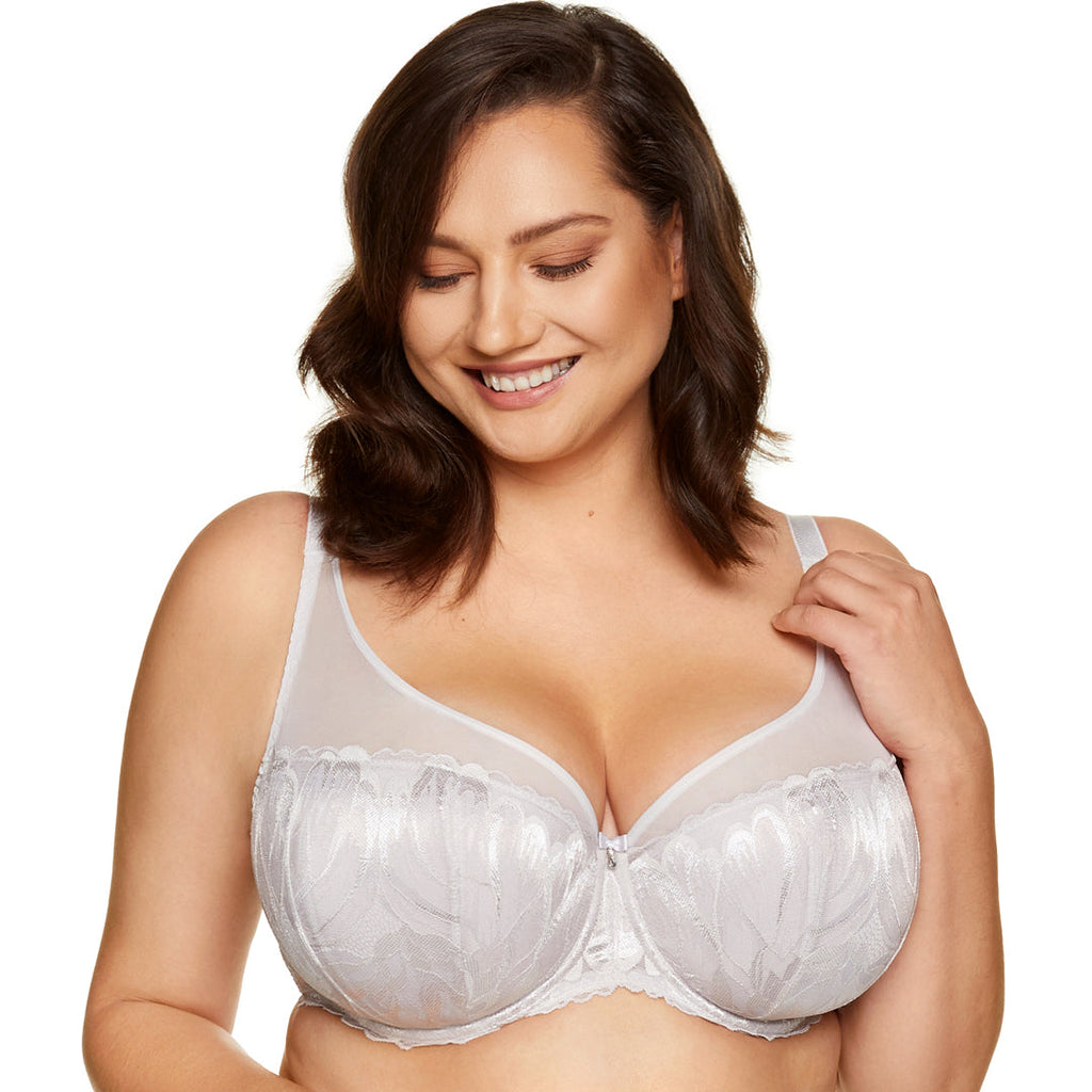 Half Padded Lace Underwire Bra Gorteks Moon