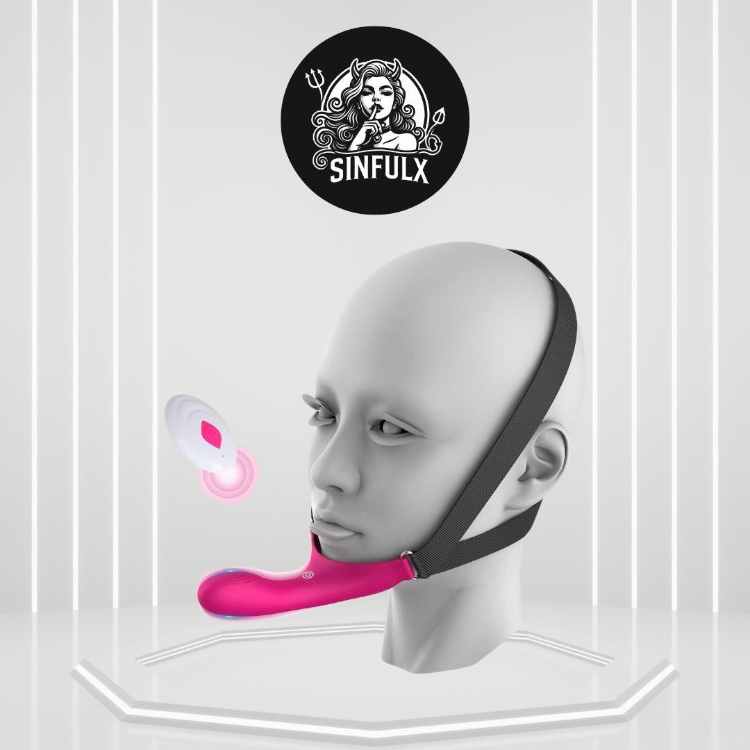 MaskedEuphoria Strap-On Vibrating Dildo