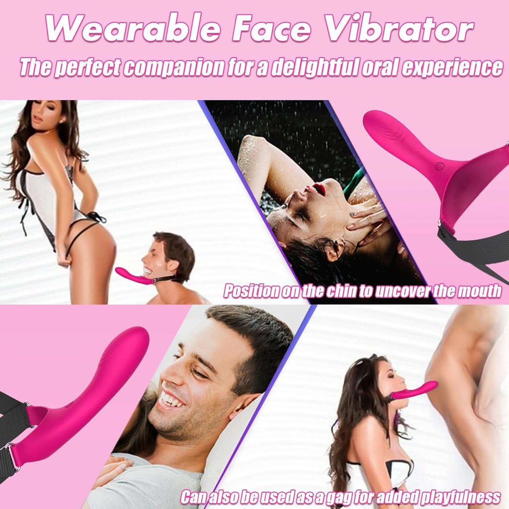 MaskedEuphoria Strap-On Vibrating Dildo