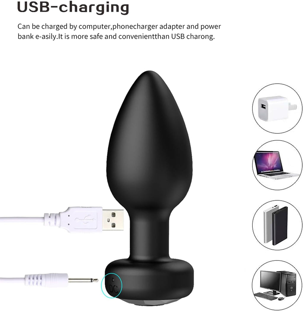 MidnightWhisper Remote Prostate Anal Plug