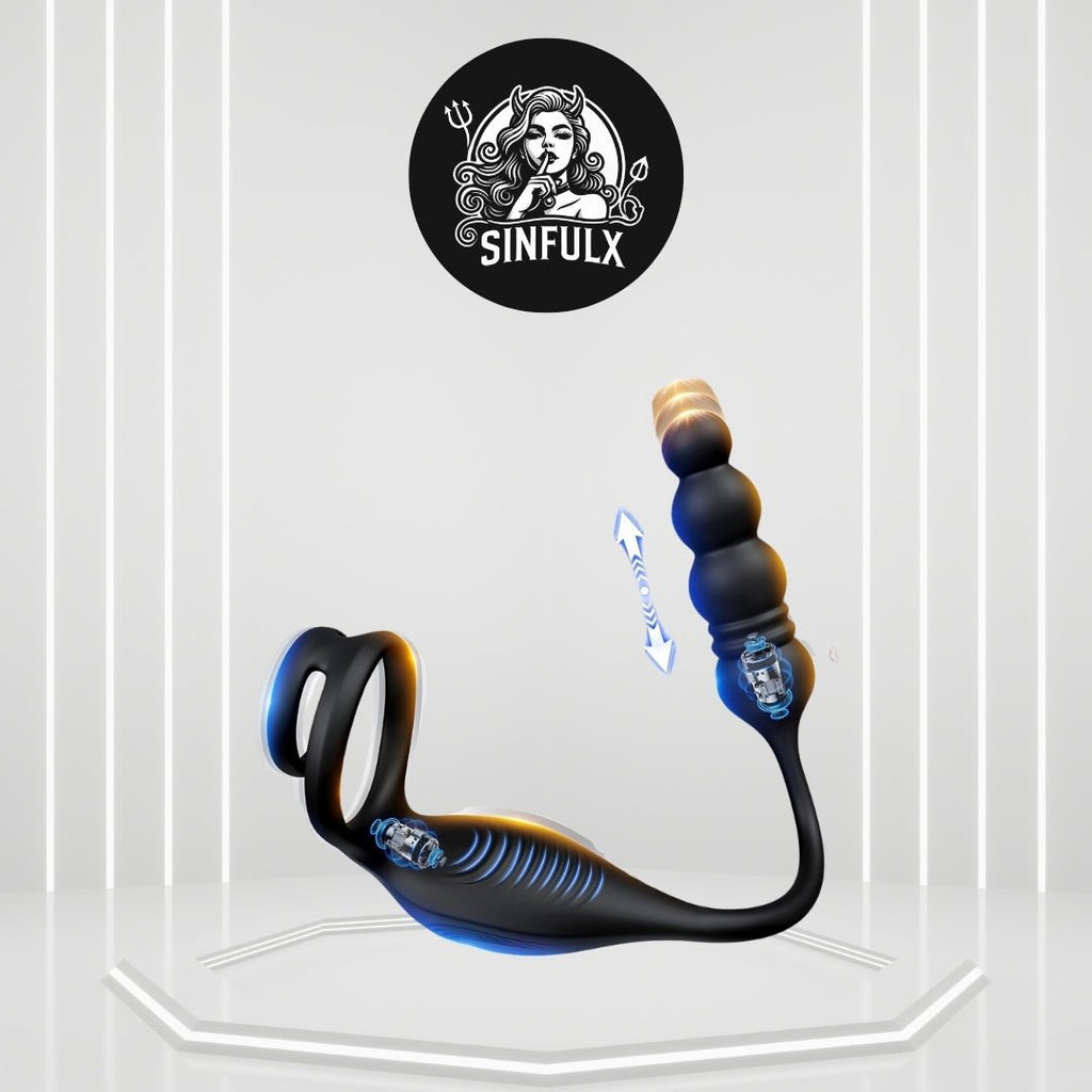 MotionMaster Dual Vibrating Prostate & Ring Massager